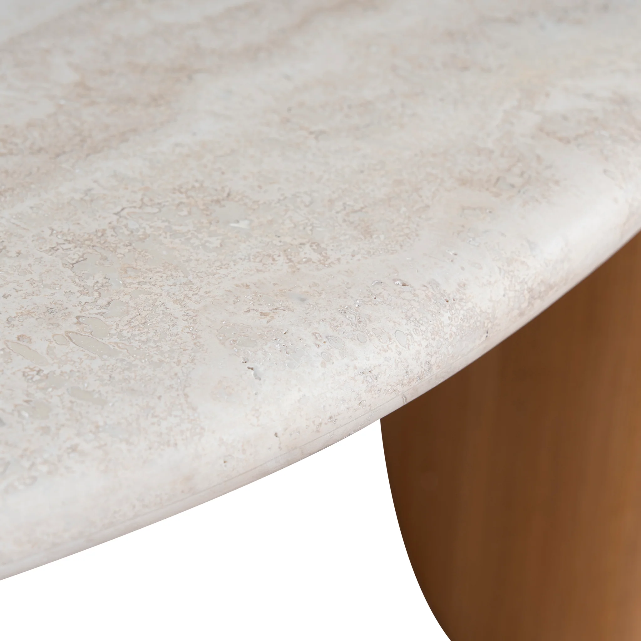 Marbela Nested Travertine Coffee Table - Natural - Image 11