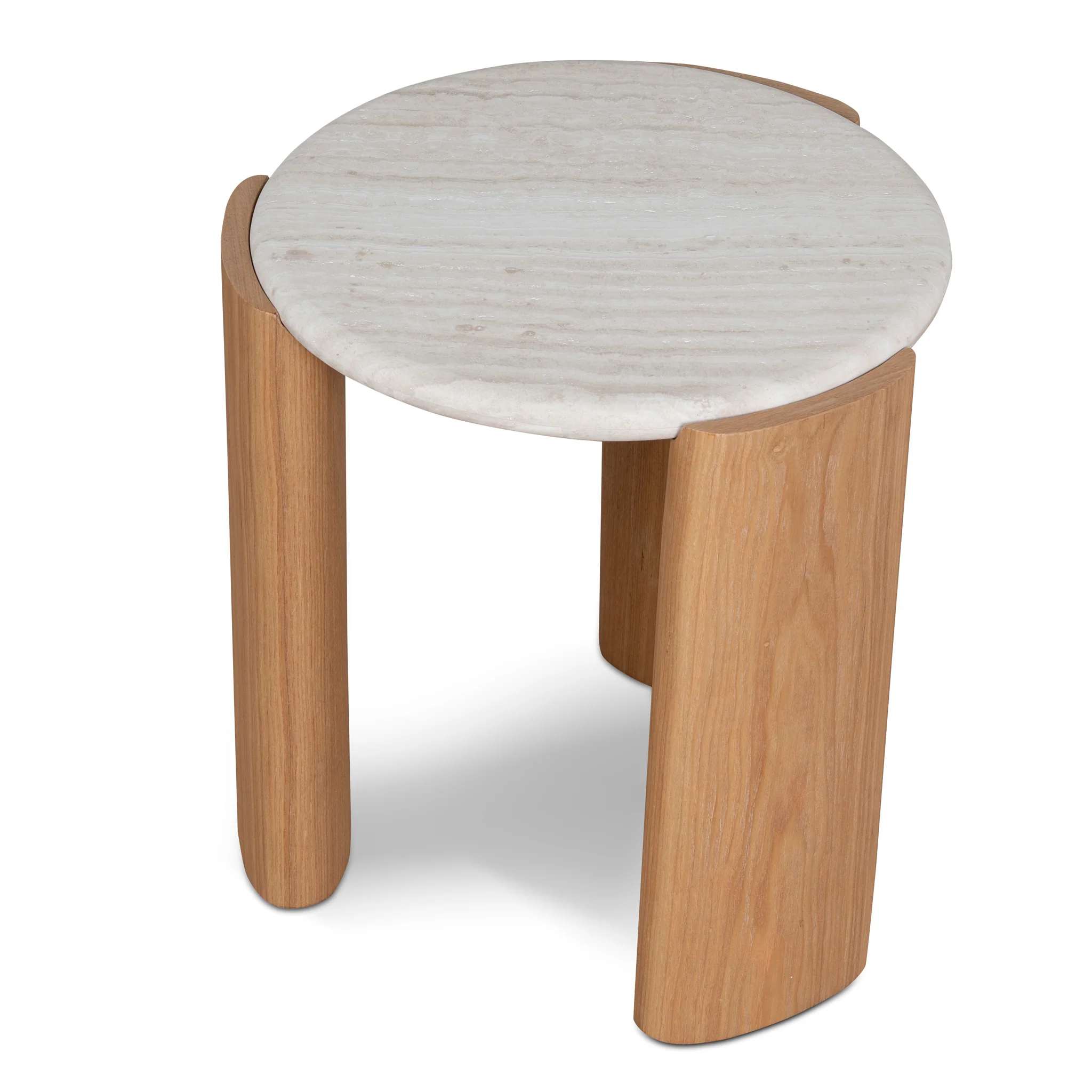 Marbela Nested Travertine Coffee Table - Natural - Image 17