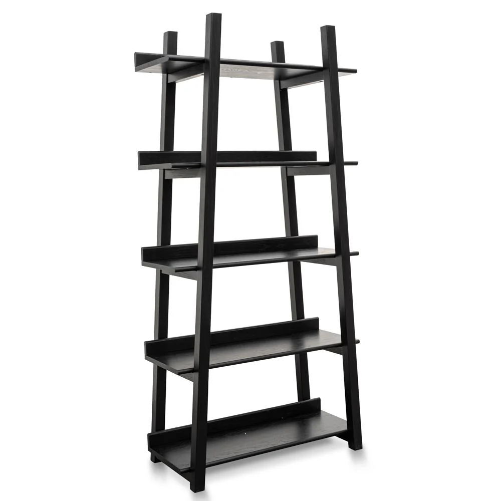 Mayson Bookshelf - Black Oak - Image 4