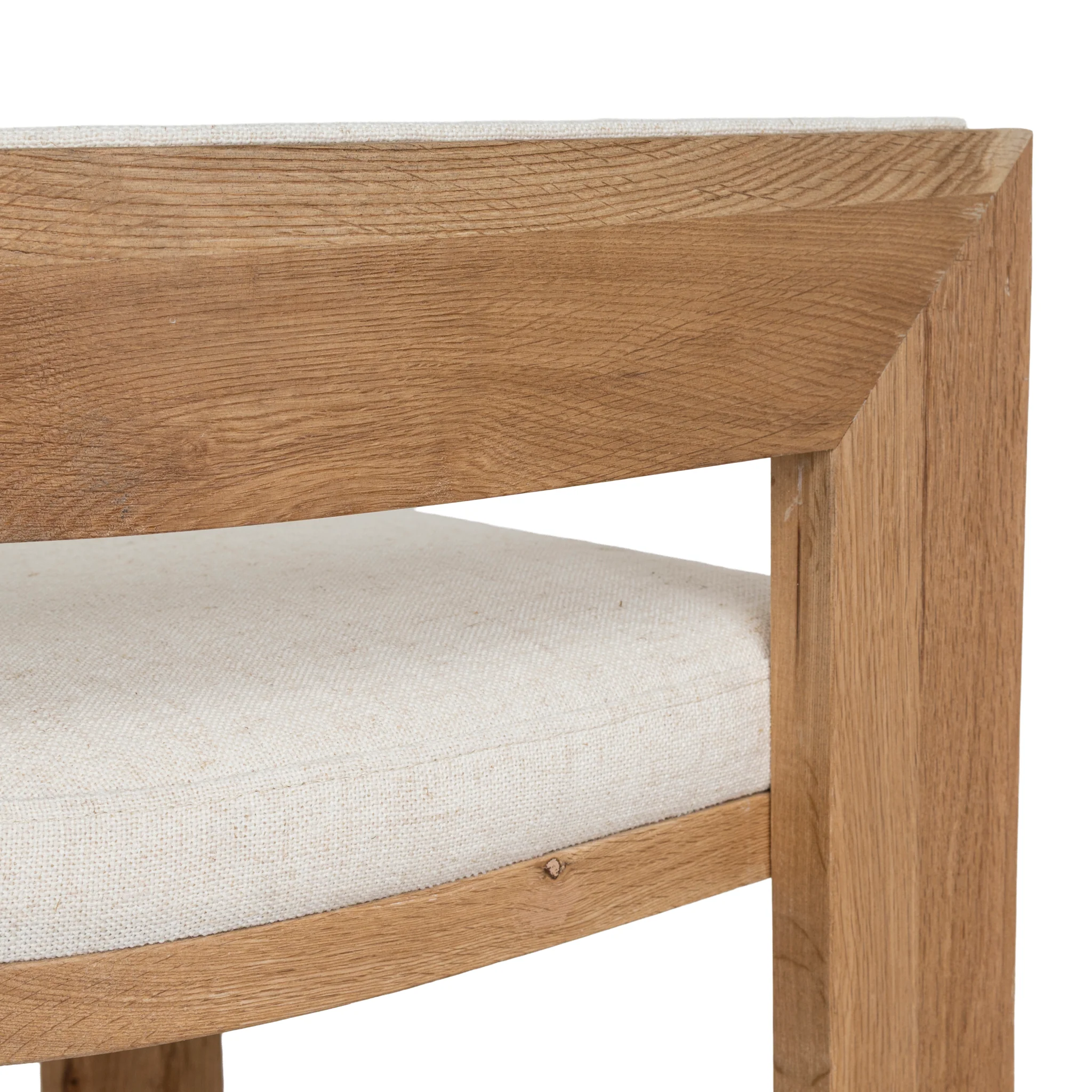 Miles Natural Barstool - Dawn Beige - Image 12