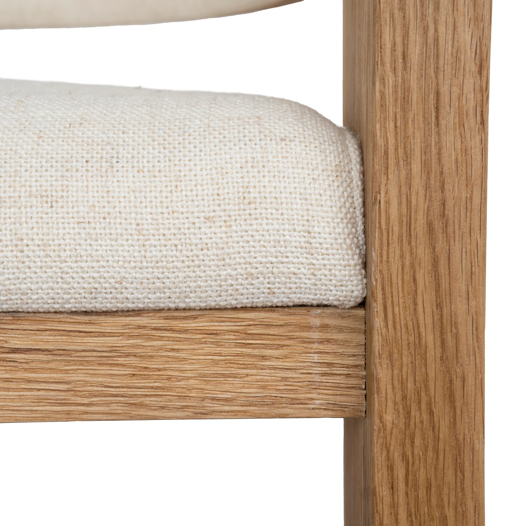 Miles Natural Barstool - Dawn Beige - Image 9