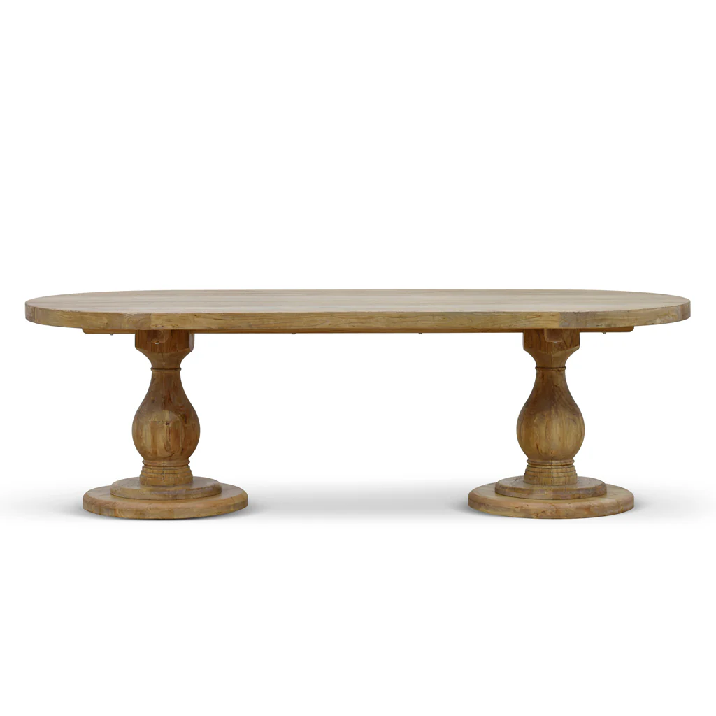 Nihal 2.4m Dining Table - Natural - Image 34