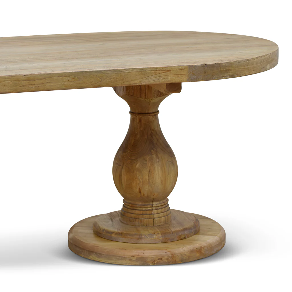 Nihal 2.4m Dining Table - Natural - Image 37