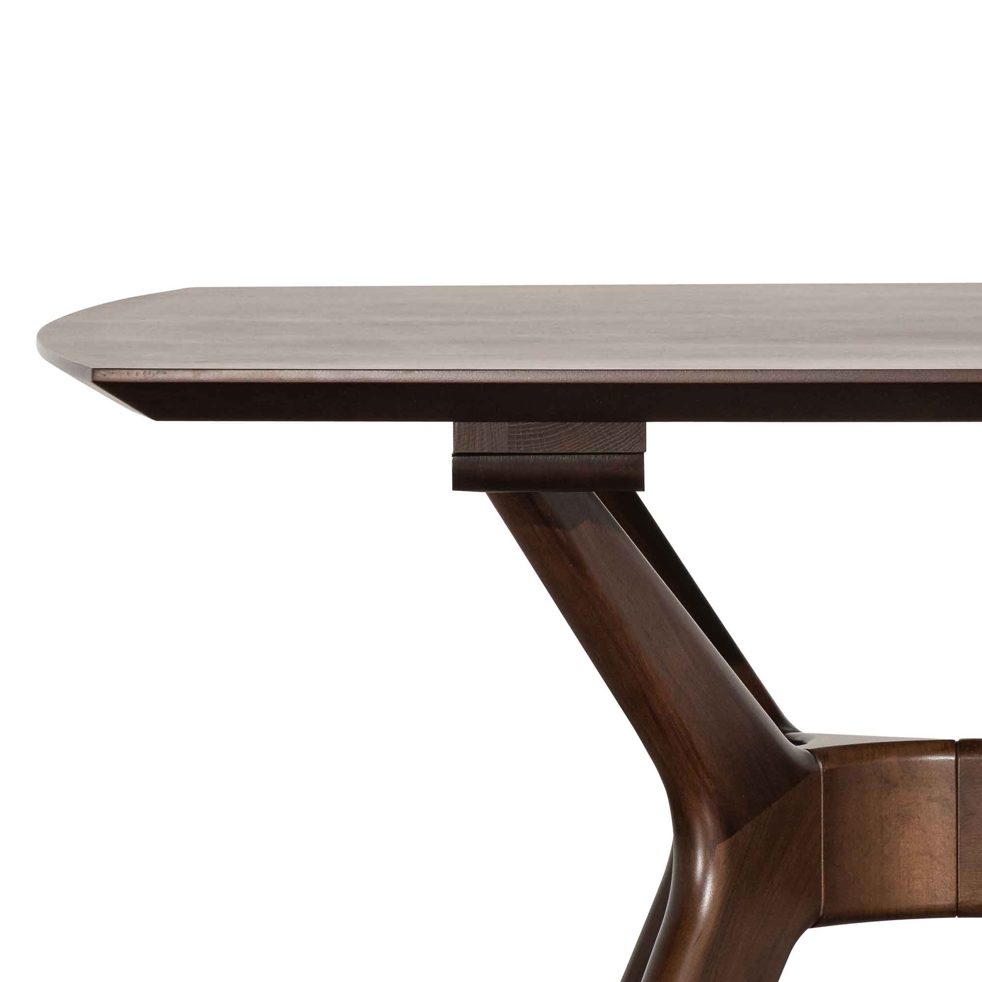 Nora 1.85m Dining Table - Walnut - Image 12