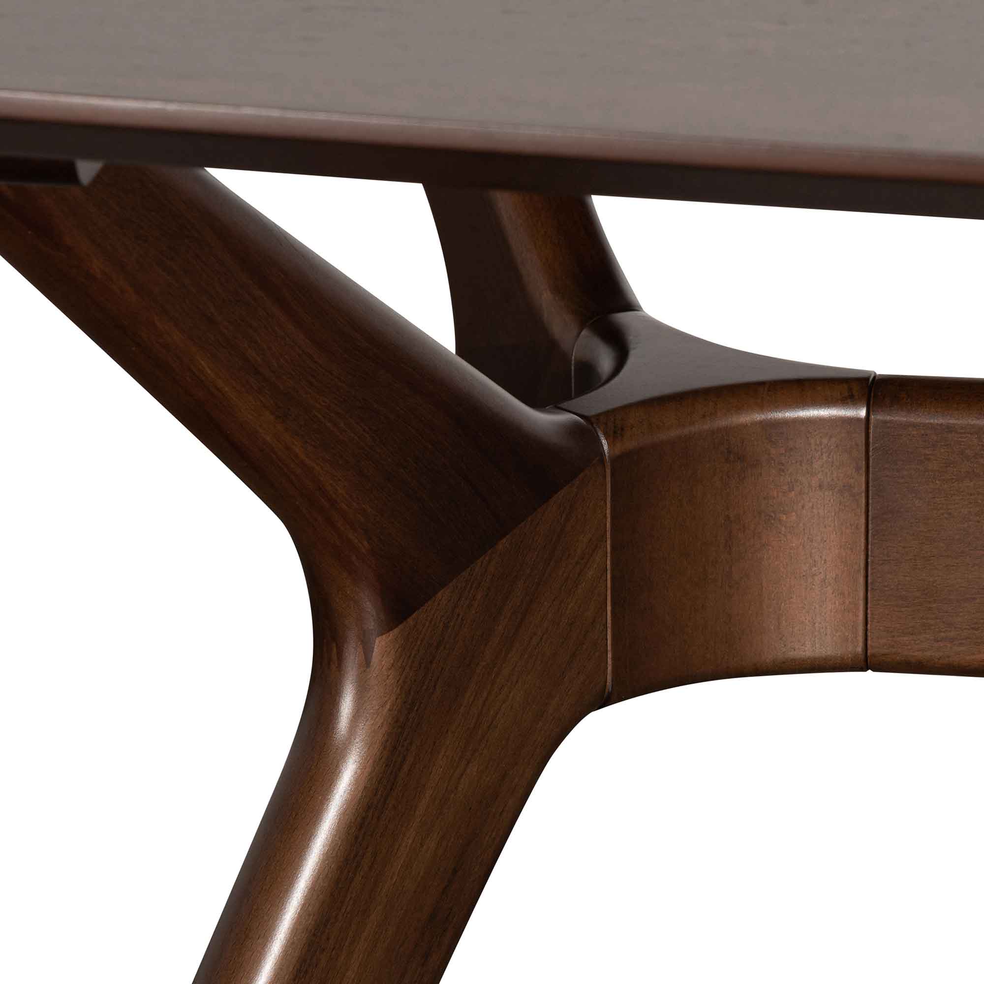 Nora 1.85m Dining Table - Walnut - Image 13