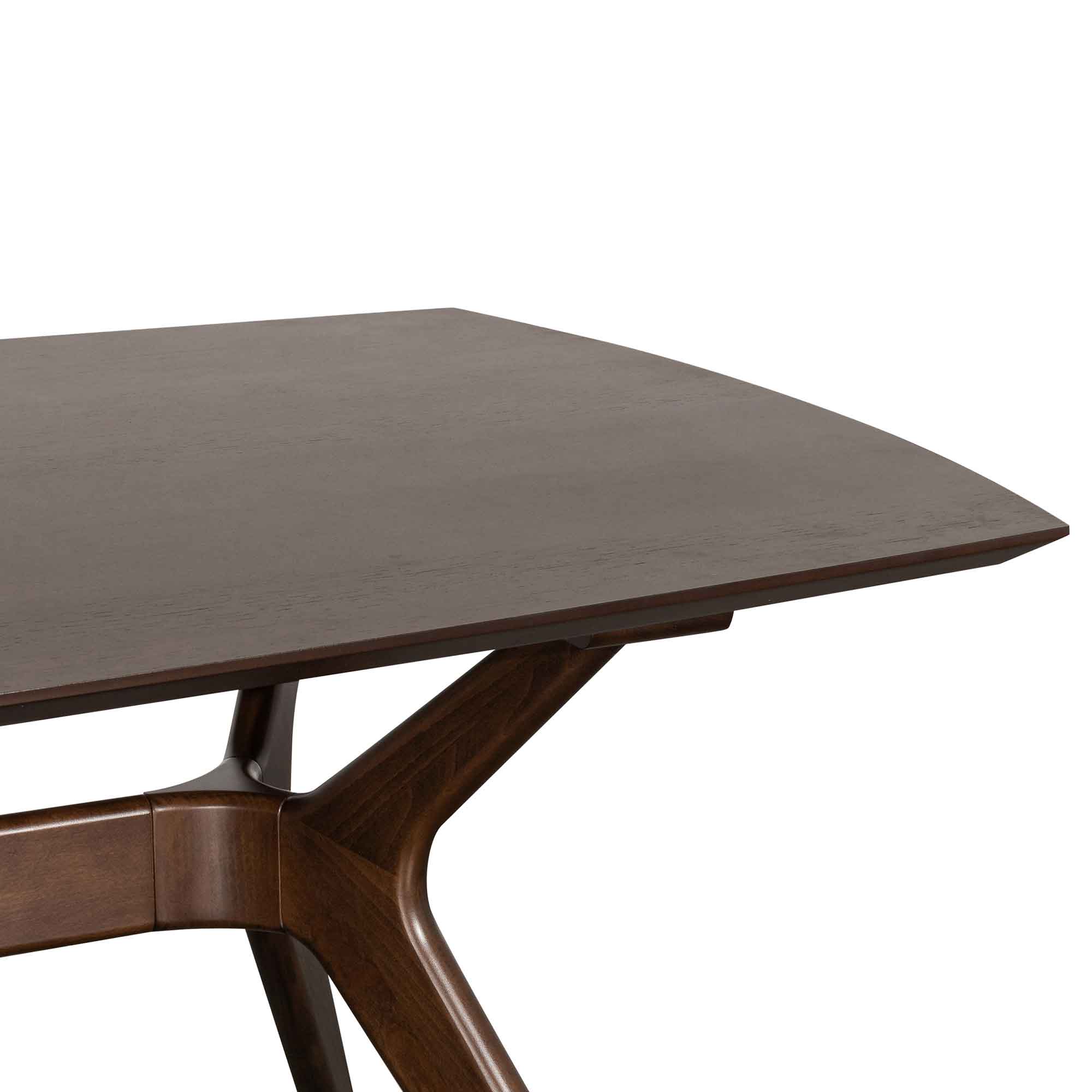 Nora 1.85m Dining Table - Walnut - Image 9