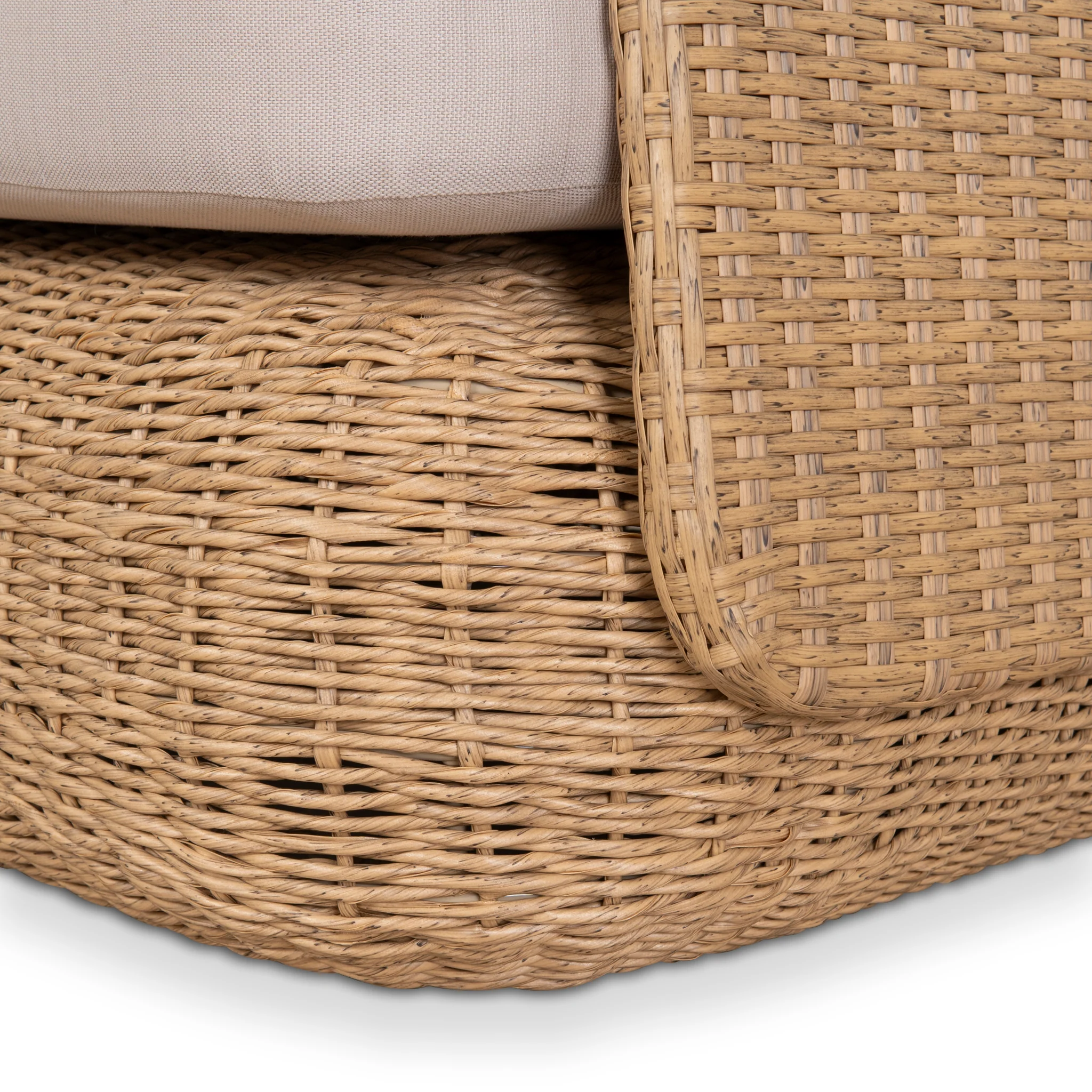 Palisade Outdoor 3 Seater Sofa - Natural Taupe - Image 13