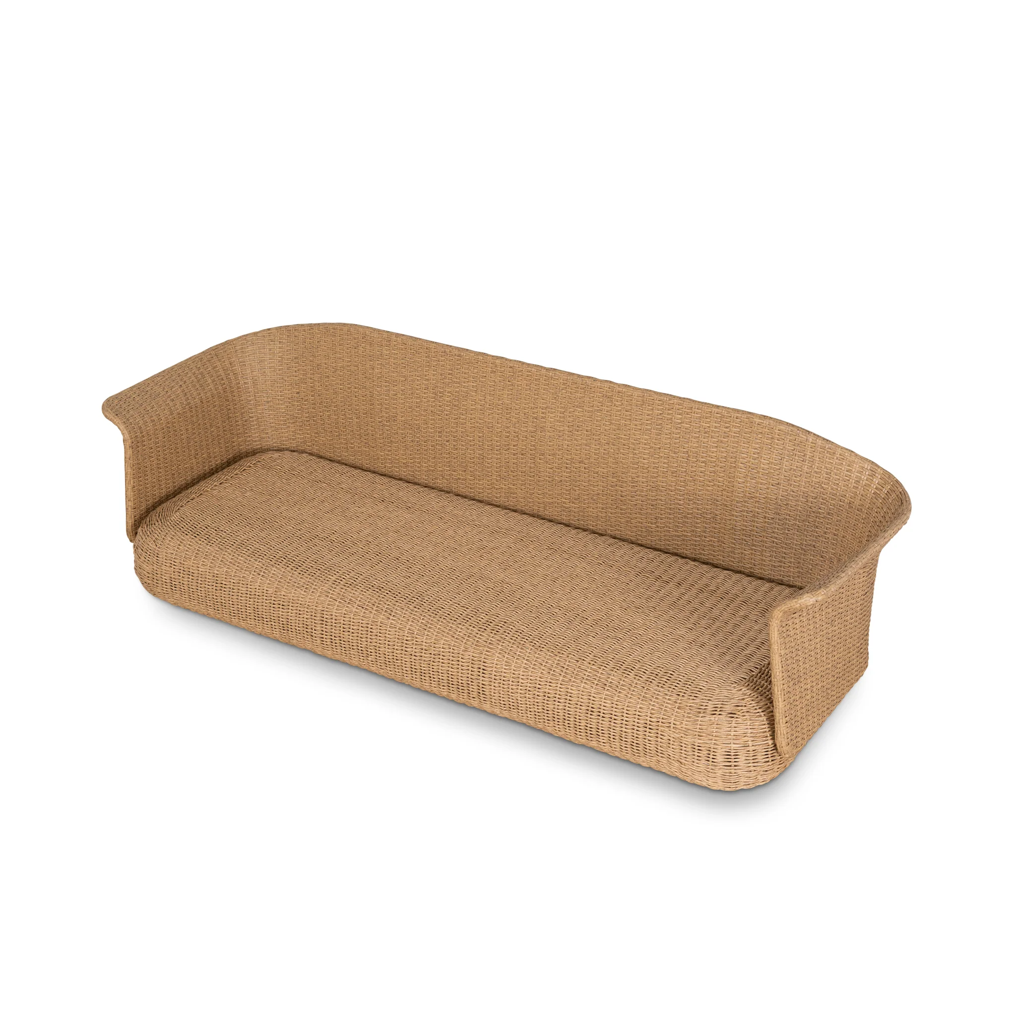 Palisade Outdoor 3 Seater Sofa - Natural Taupe - Image 4