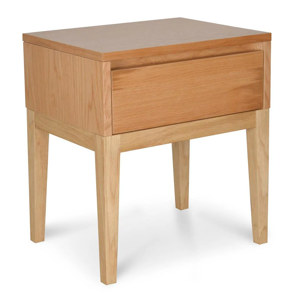Penley Bedside Table - Natural Oak - Image 3
