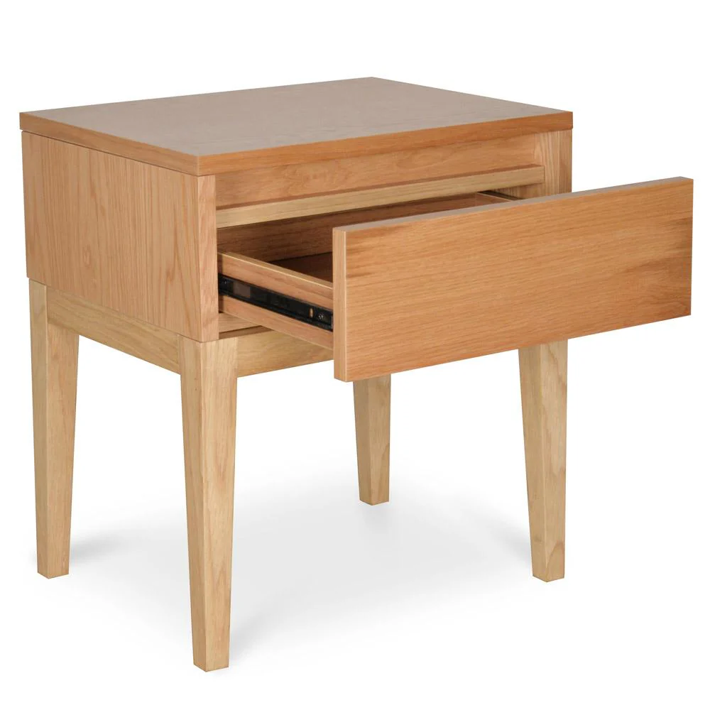 Penley Bedside Table - Natural Oak - Image 4