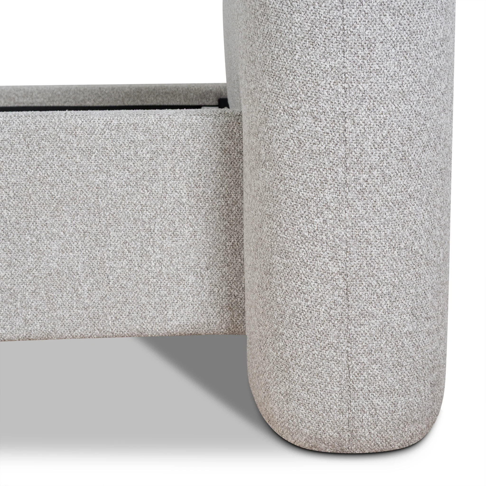 Reko Single Bed Frame - Clay Grey - Image 13