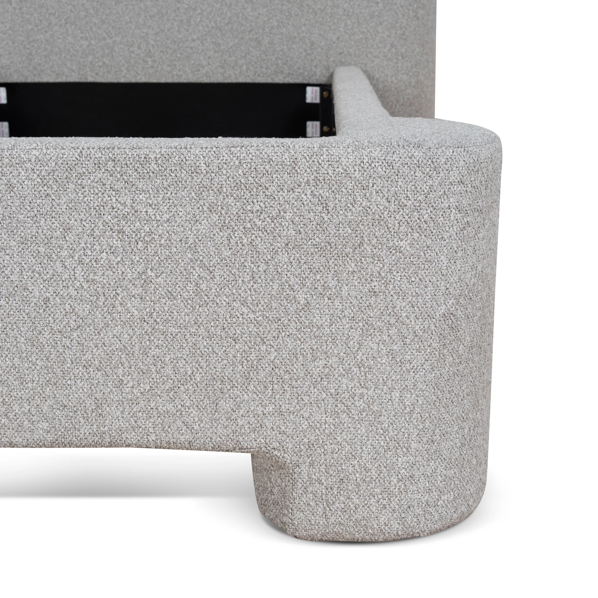 Reko Single Bed Frame - Clay Grey - Image 15