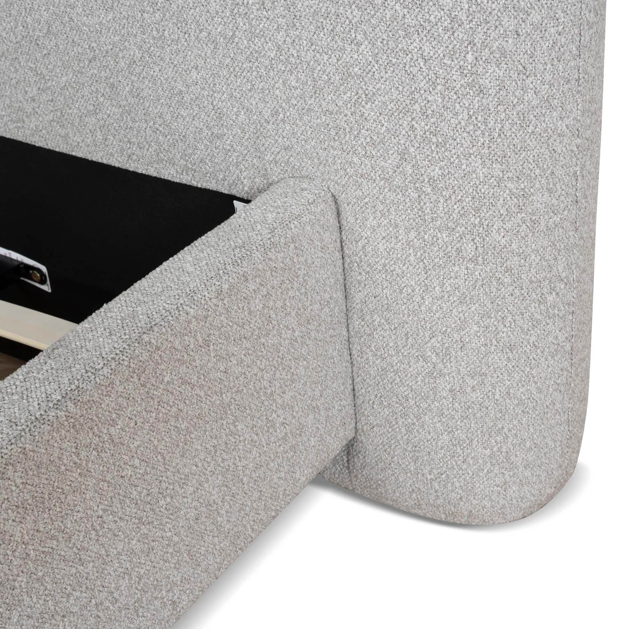 Reko Single Bed Frame - Clay Grey - Image 20