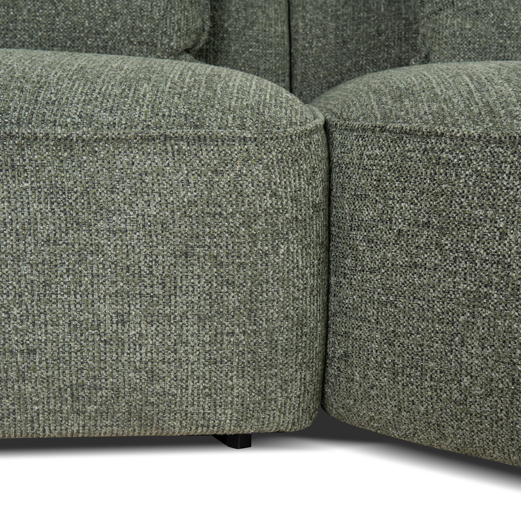 Rowe Right Chaise Sofa - Coral Dark Green - Image 10