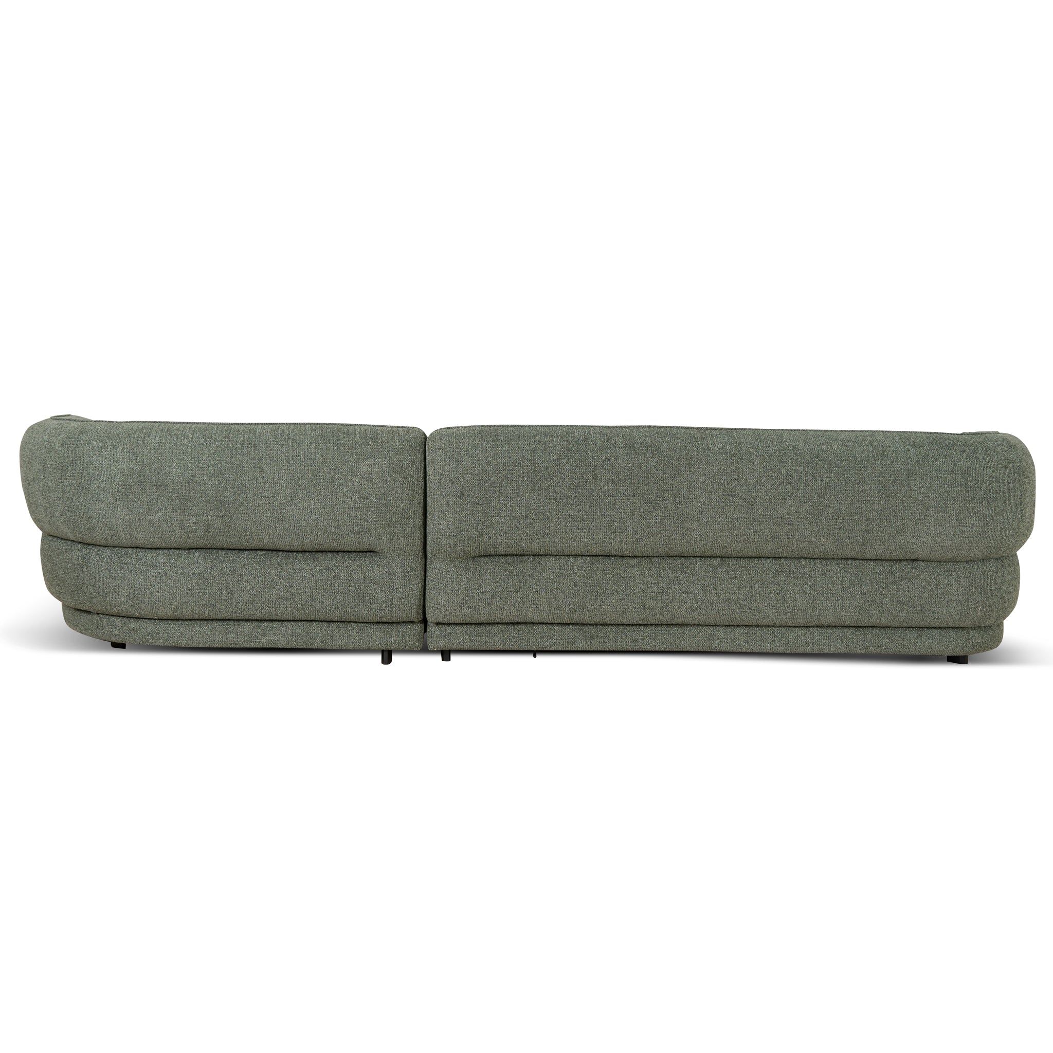 Rowe Right Chaise Sofa - Coral Dark Green - Image 6