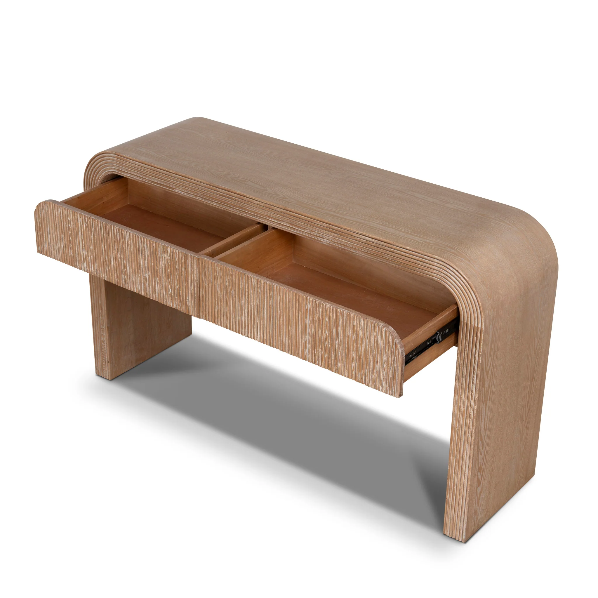 Savero 1.4m Console Table - Natural - Image 3