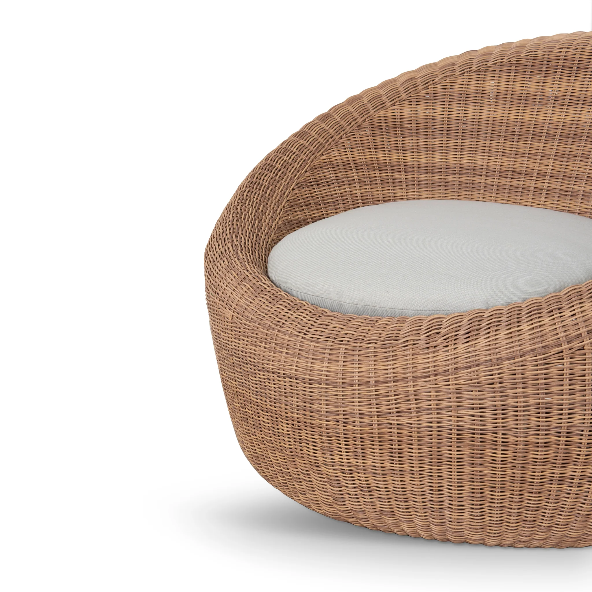 Sereno Natural Outdoor Lounge Chair - Royal Sand - Image 16