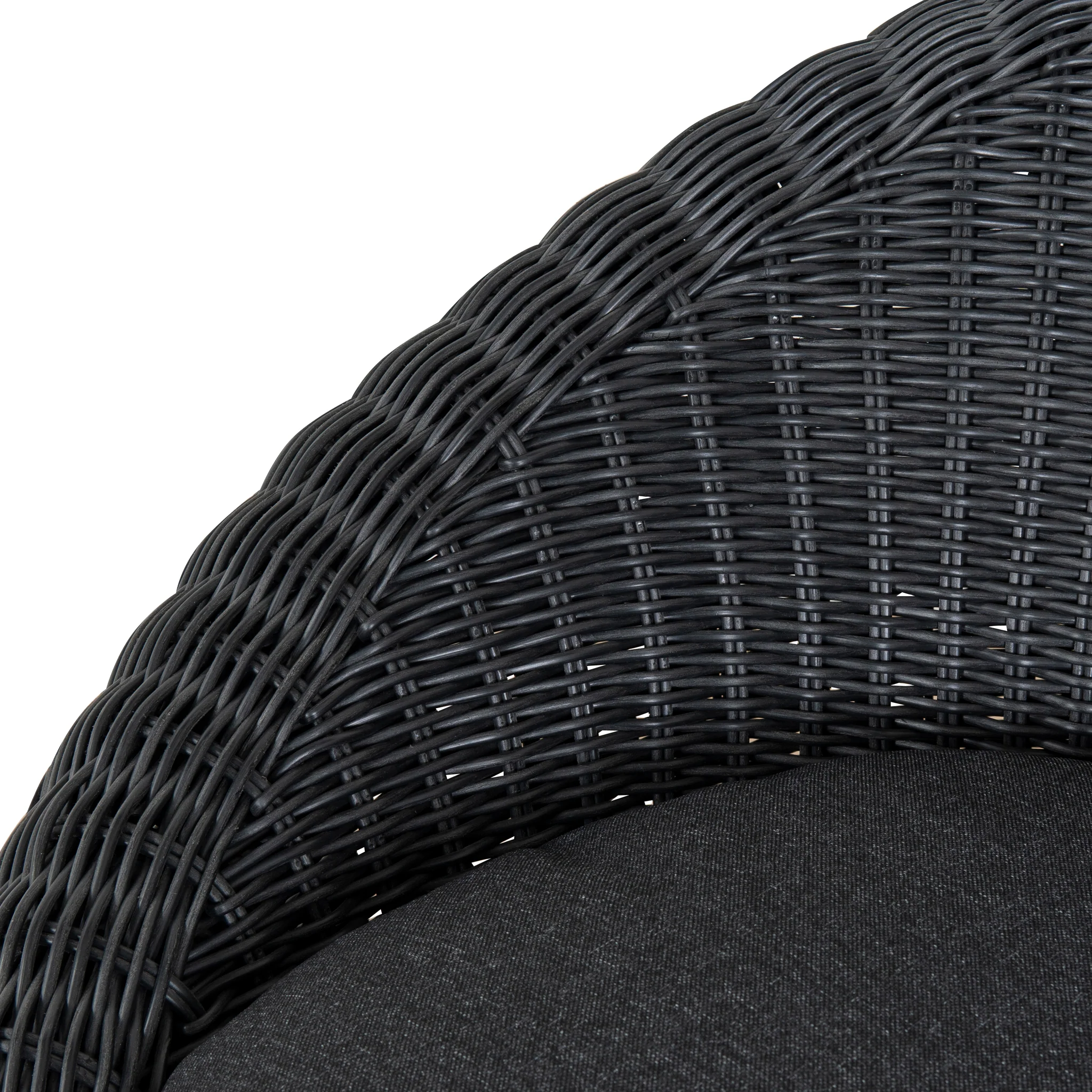 Sereno Outdoor Lounge Chair - Full Black - Image 11