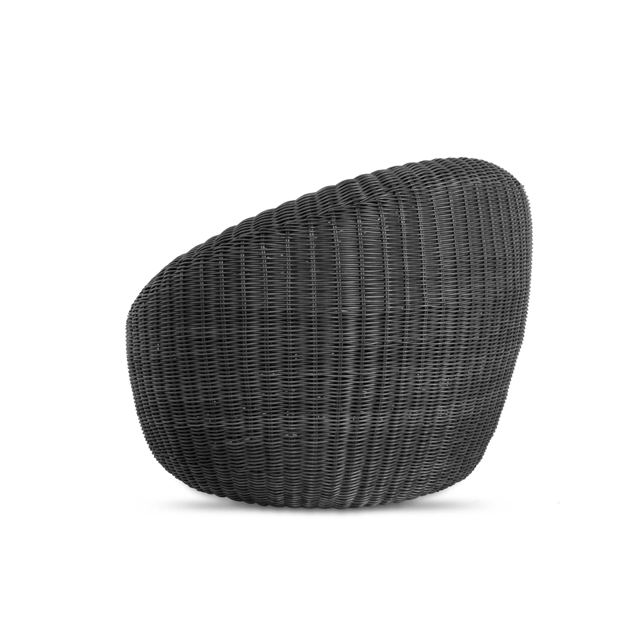 Sereno Outdoor Lounge Chair - Full Black - Image 4