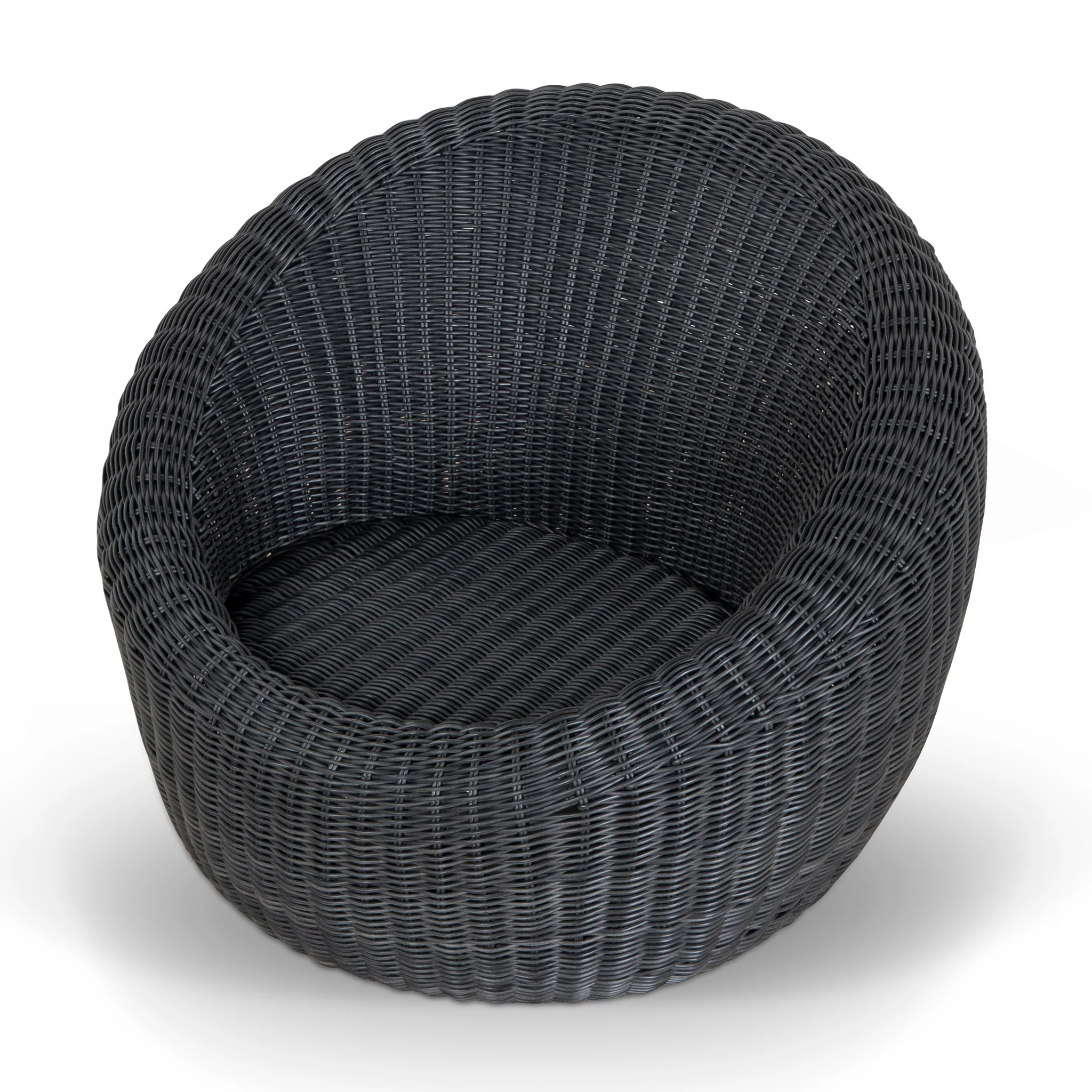 Sereno Outdoor Lounge Chair - Full Black - Image 7