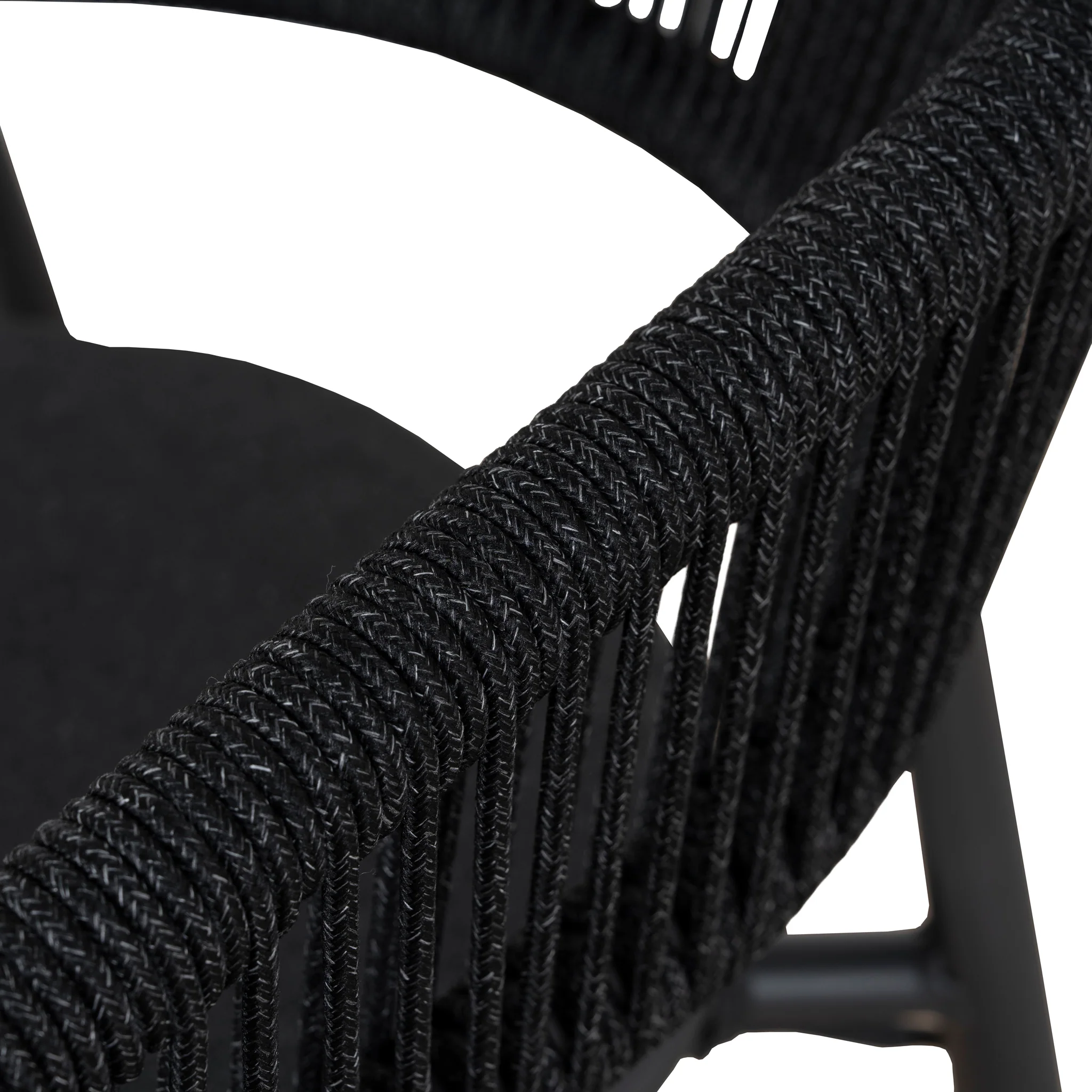 Set of 2 - Gonzalo Outdoor Dining Chair - Charcoal - Image 13