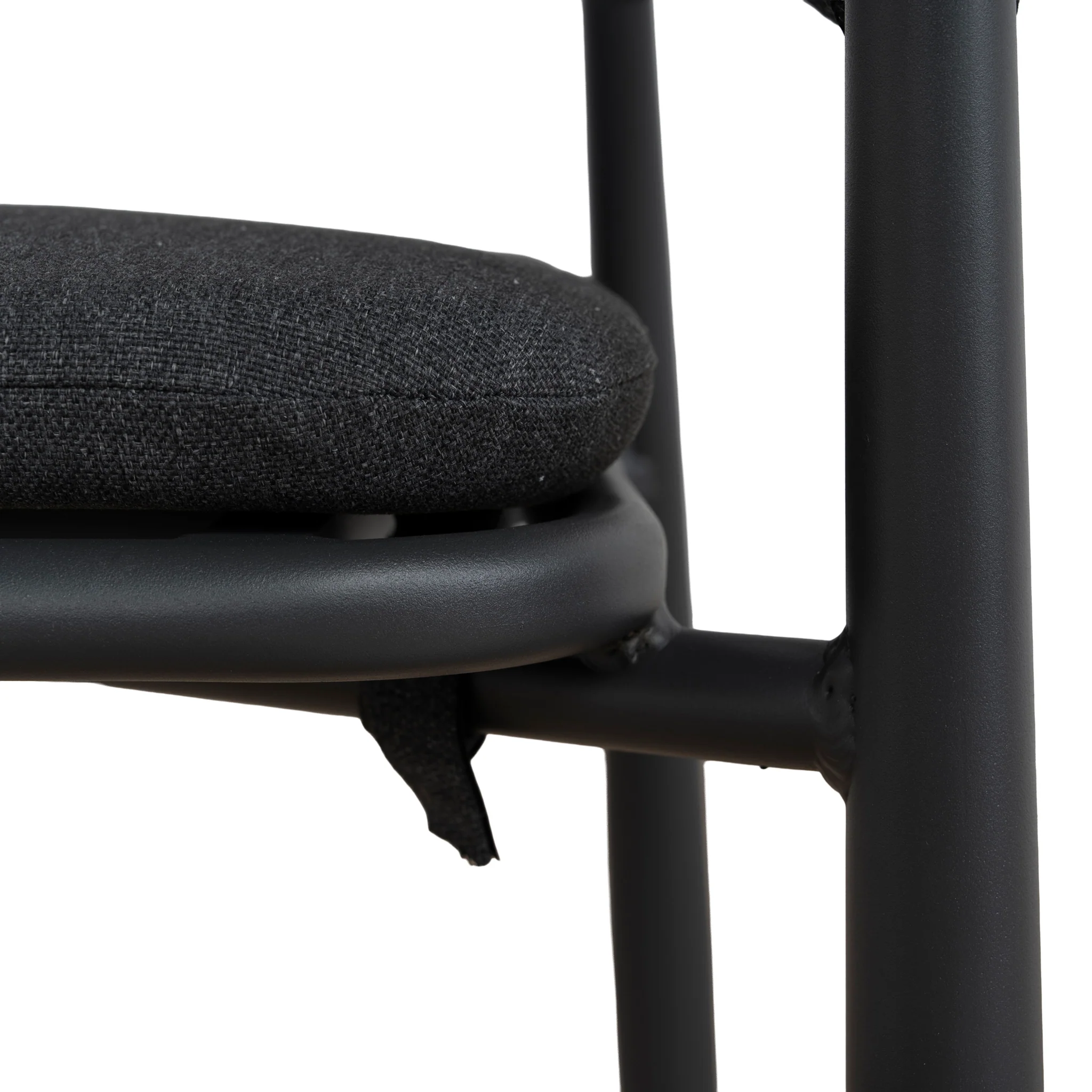 Set of 2 - Gonzalo Outdoor Dining Chair - Charcoal - Image 14