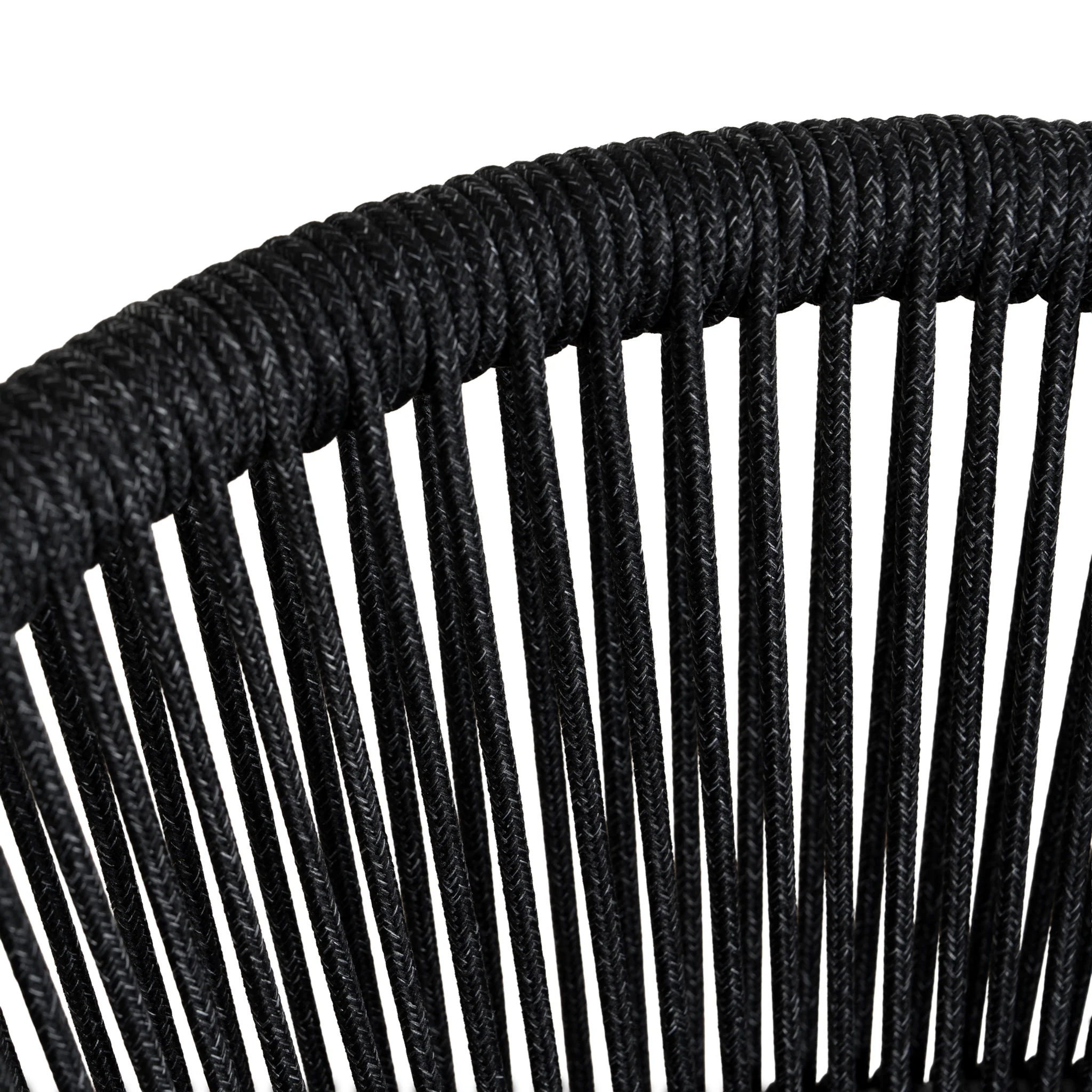 Set of 2 - Gonzalo Outdoor Dining Chair - Charcoal - Image 15