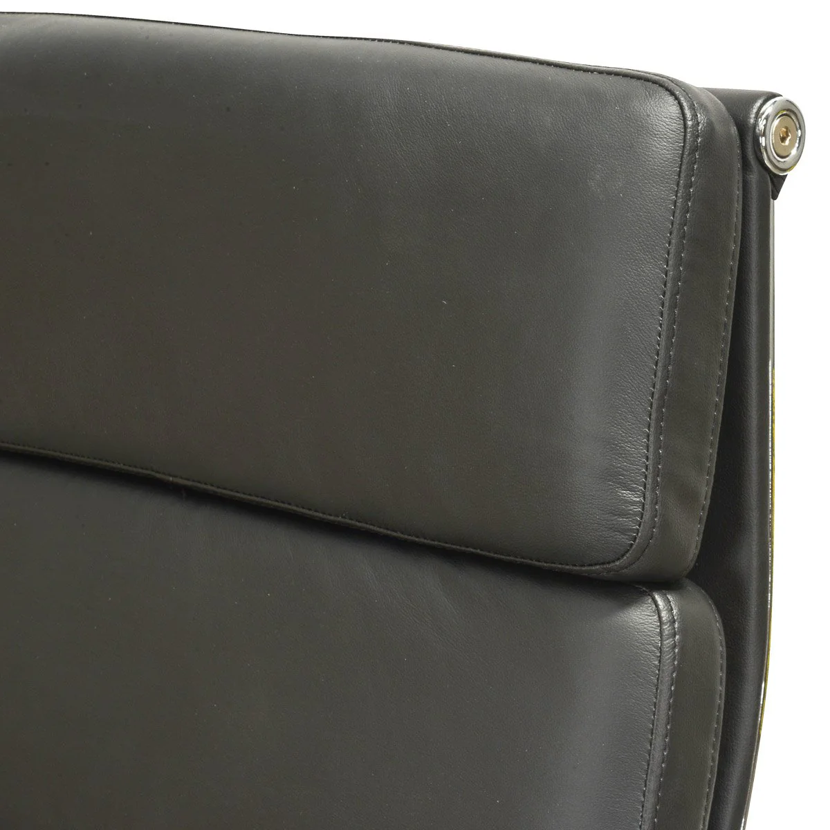 Ashton High Back Office Chair - Black Leather - Image 8