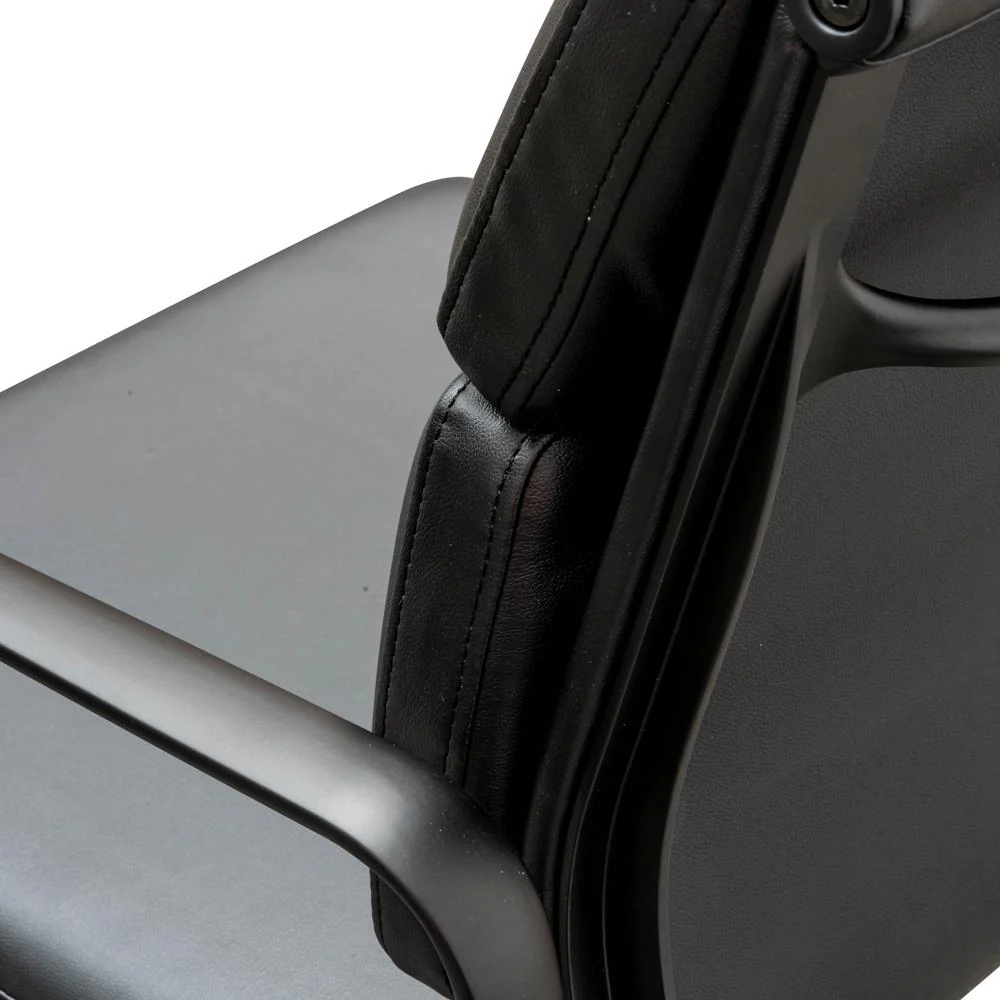 Ashton Low Back Office Chair - Full Black - Image 7