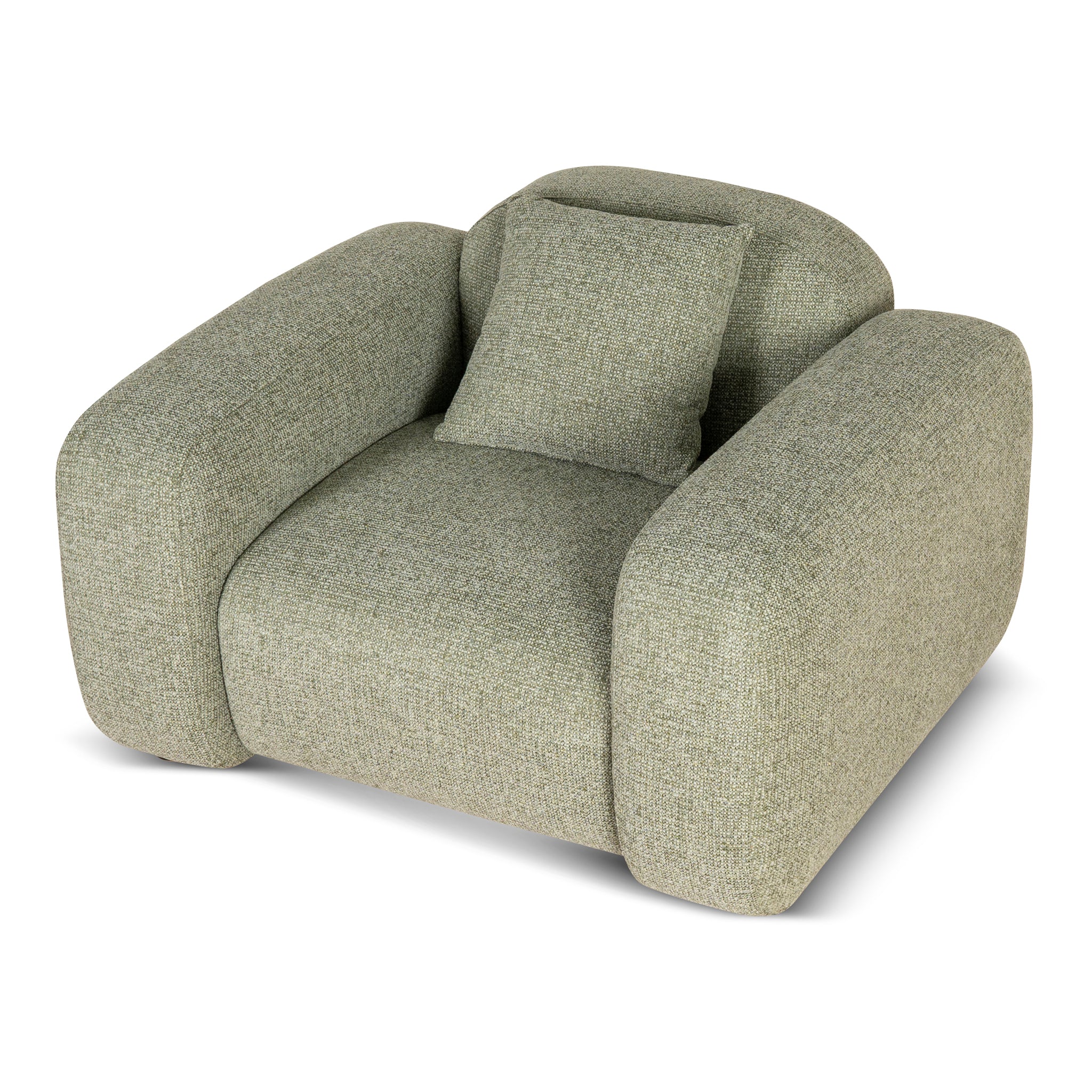 Soma Armchair - Coral Light Green - Image 5