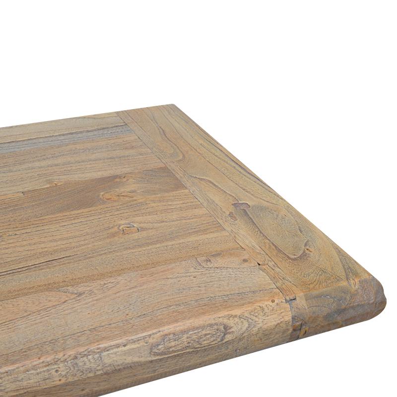 Titan 2m Reclaimed ELM Wood Bench - Natural - Image 7