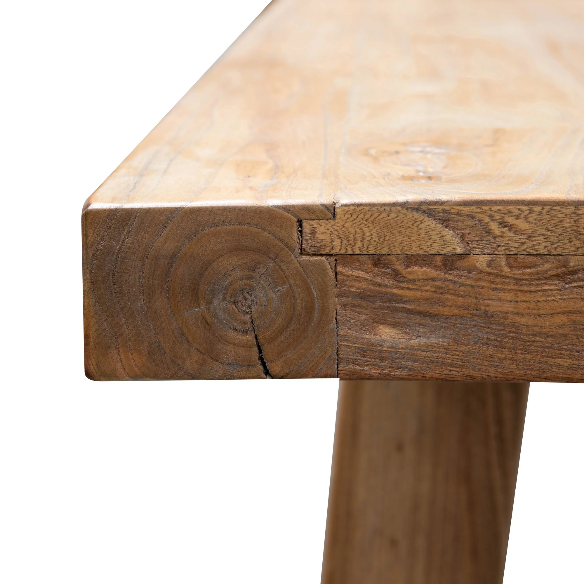 Vanity 2.4m Reclaimed Timber Dining Table - Image 11
