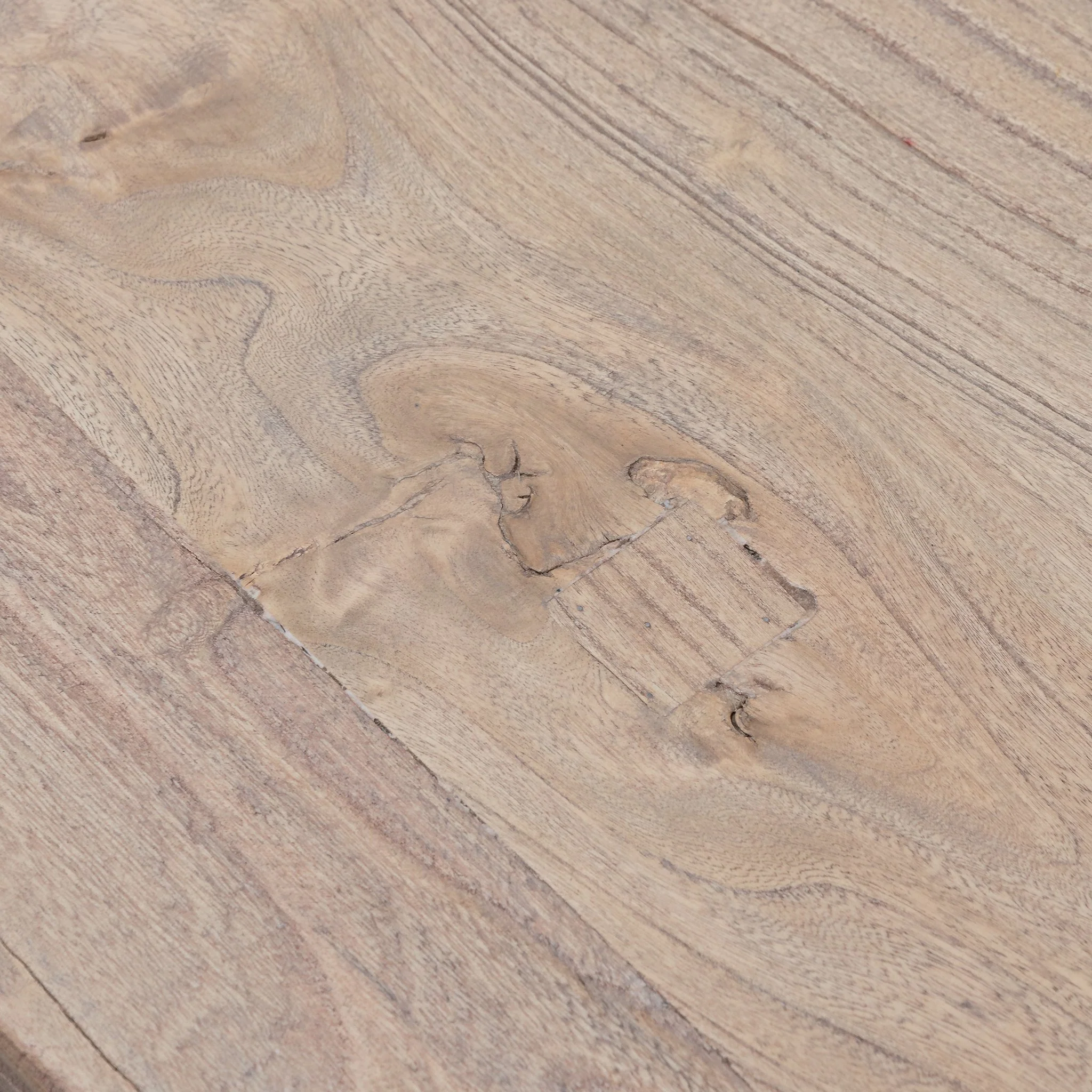 Winston 2m Reclaimed Elm Wood Dining Table - Rustic Natural - Image 8