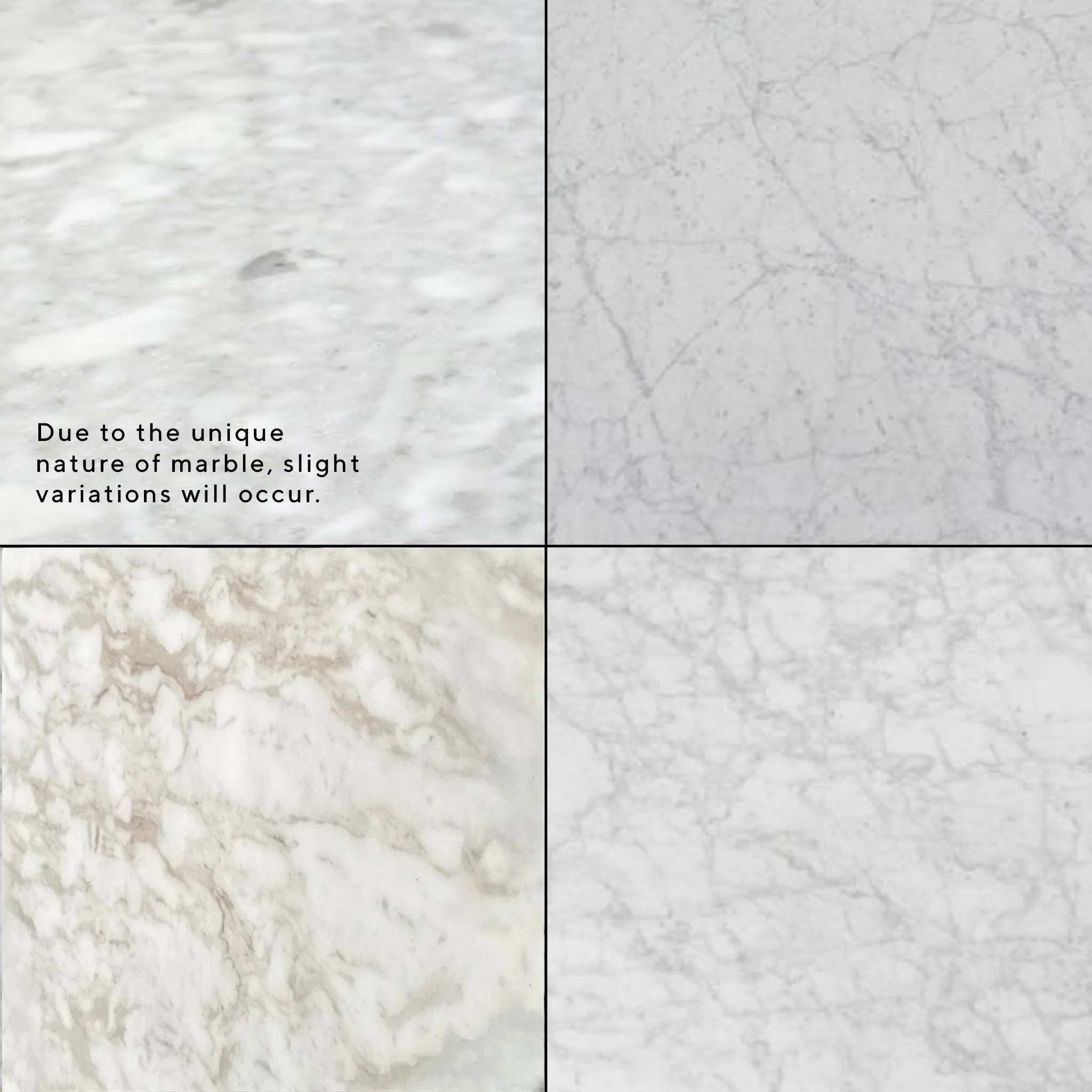 Zafar Nested Marble Coffee Table - Natural - Image 8